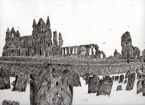 Whitby Abdij, 2007 door Vincent Alexander Booth